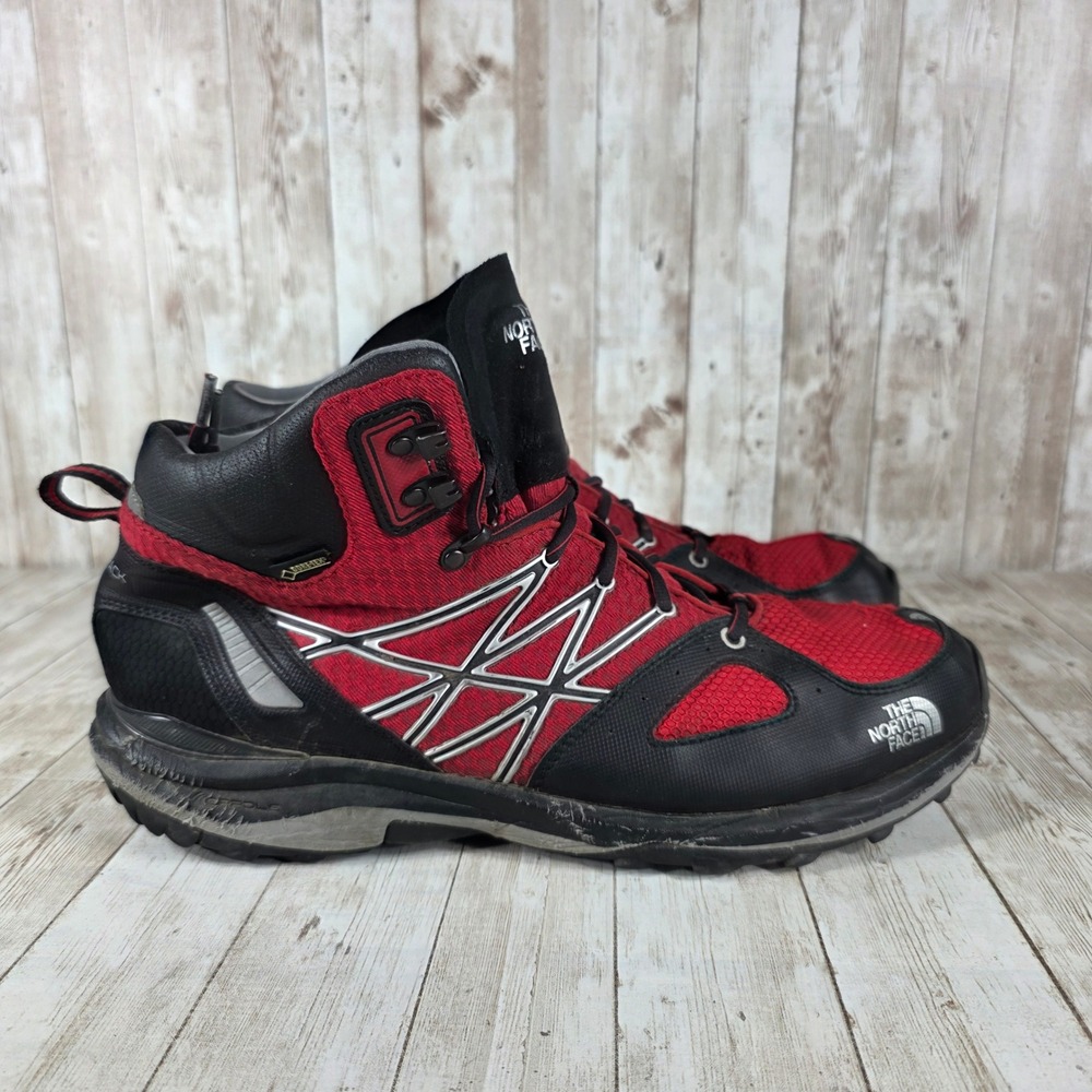The North Face Ultra Fastpack IV Futurelight Hiking Boots‎ Red Black Mens 13